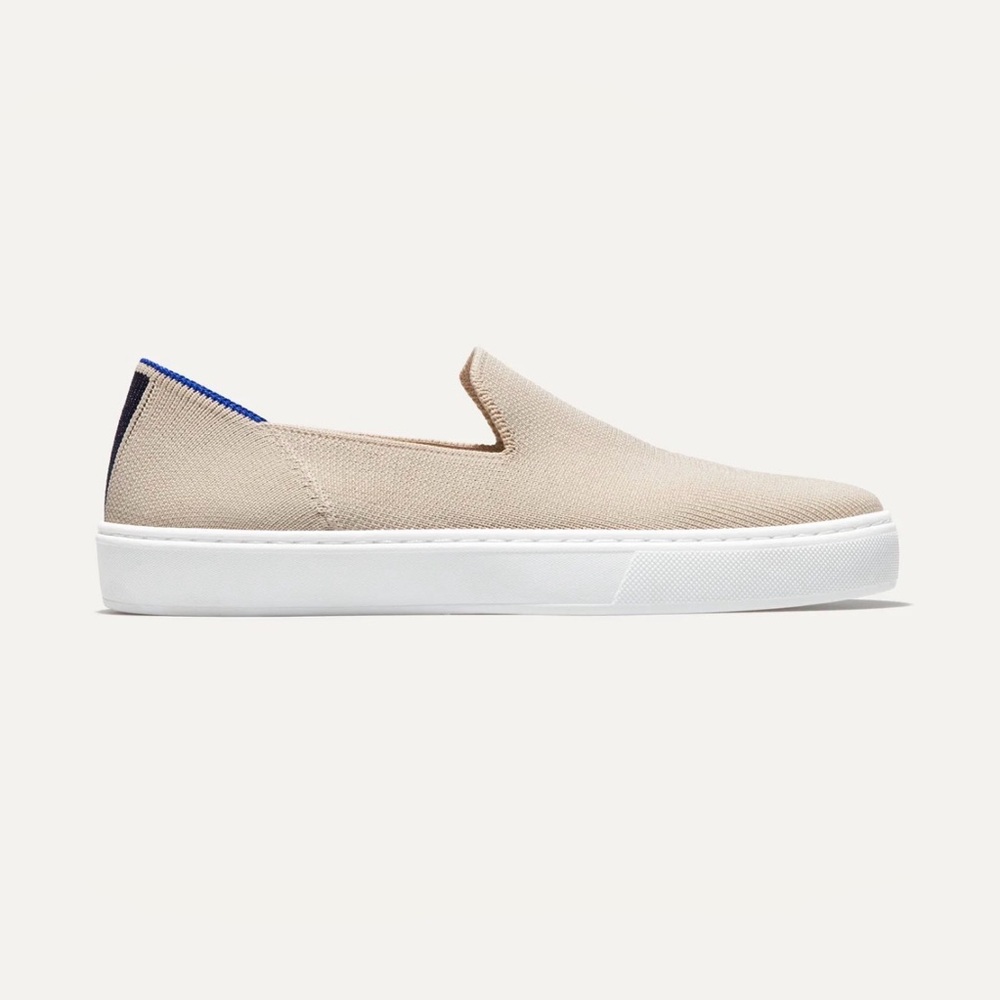Rothy’s The Original Slip‎ on Sneaker sand size 9.5